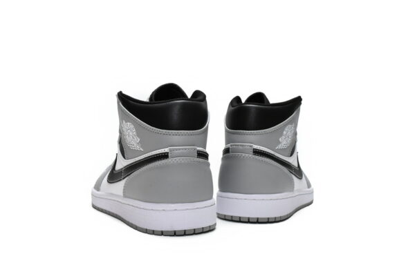 Air Jordan 1 Mid 'Light Smoke Grey' 554724-078 - Image 6